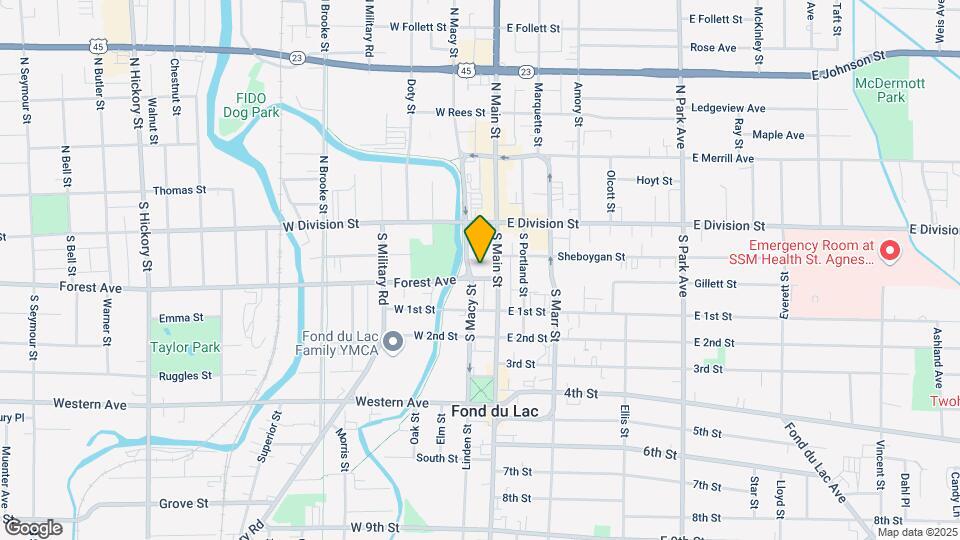 City Center Lofts Map and Location Details