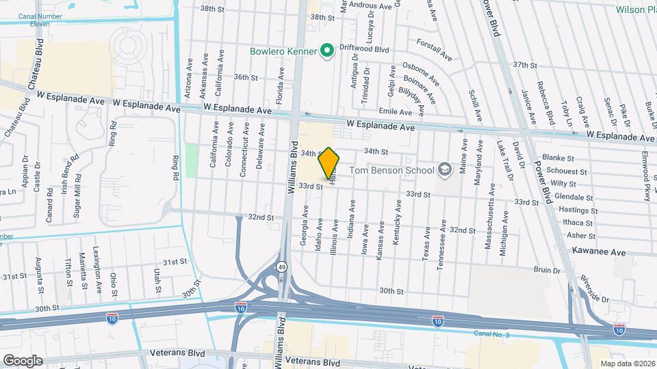 3301 Hans Ave Map and Location Details