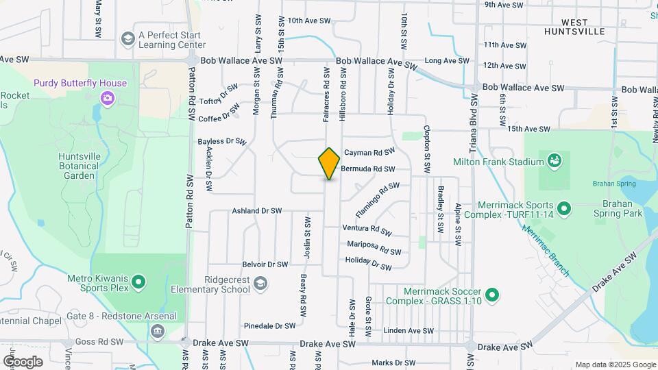 3019 Fairacres Rd SW Map and Location Details