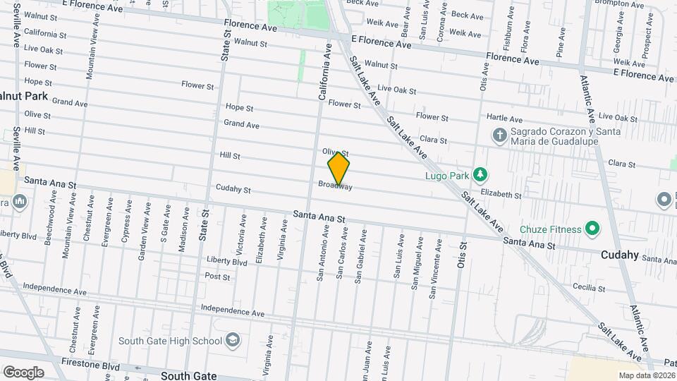 3612 Broadway Map and Location Details