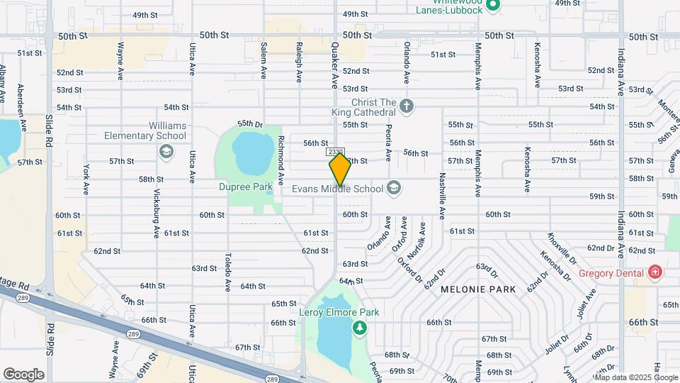 4318 59th St Map and Location Details