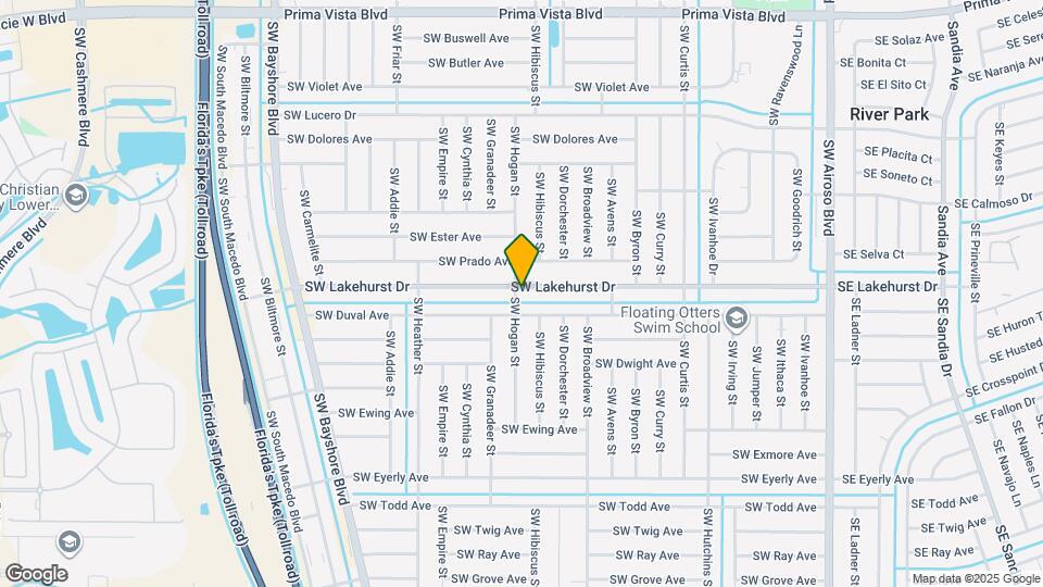 480 SW Lakehurst Dr Map and Location Details