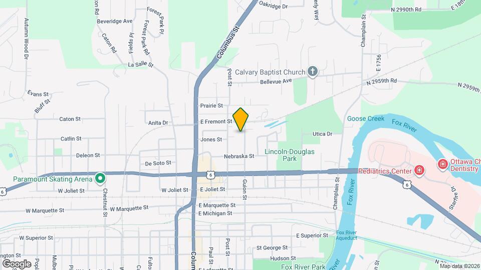 1803 Guion St Map and Location Details