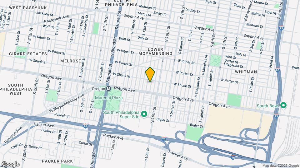 2616 S Warnock St Map and Location Details