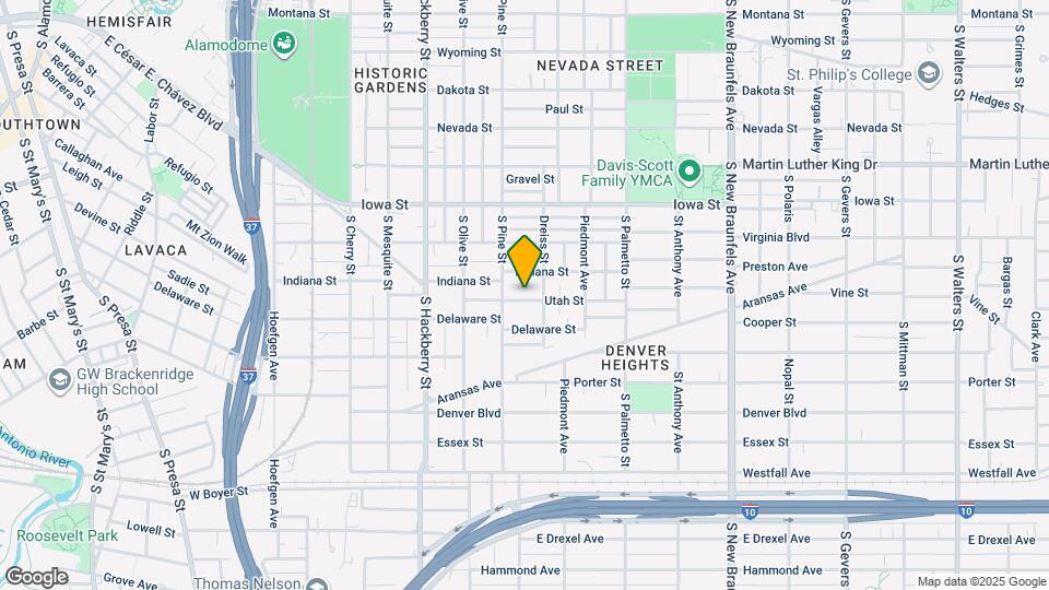 117 Utah St Map and Location Details