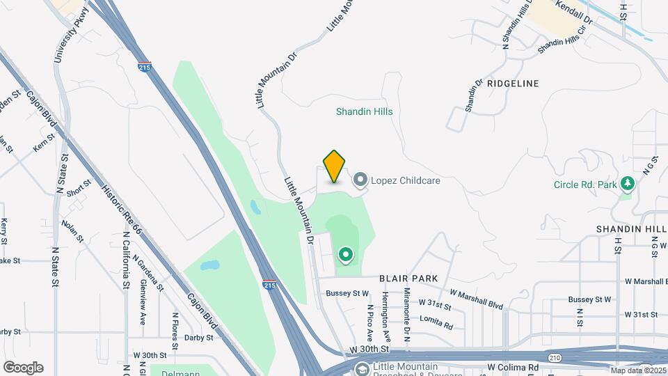 1440 W Edgehill Rd Map and Location Details