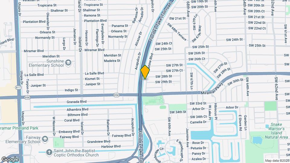 2900 Sunshine Blvd Map and Location Details