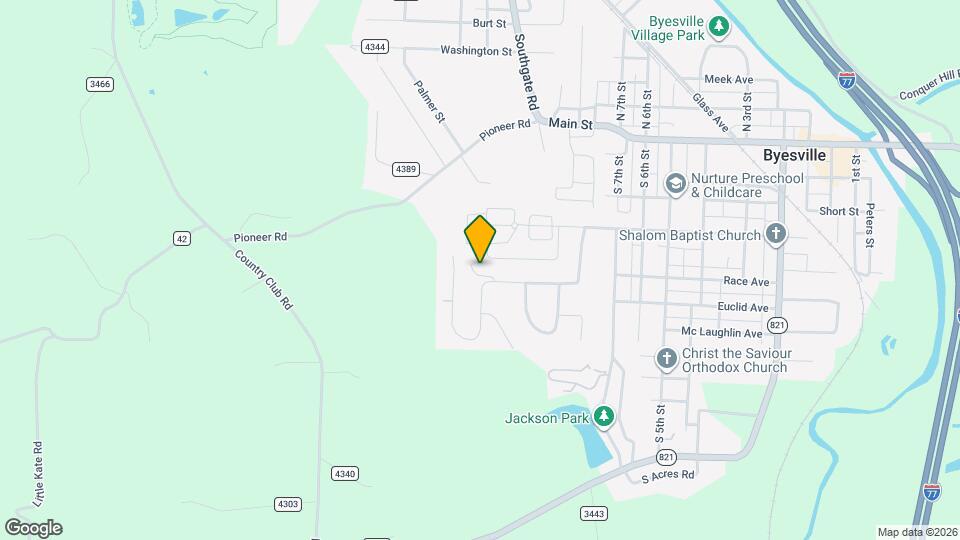 Byesville Gardens Map and Location Details