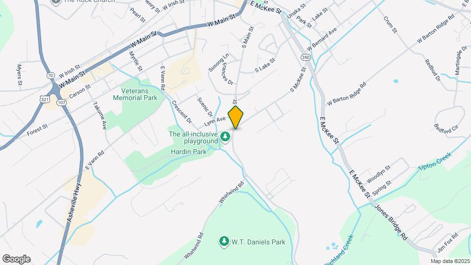 635 S McKee St Map and Location Details