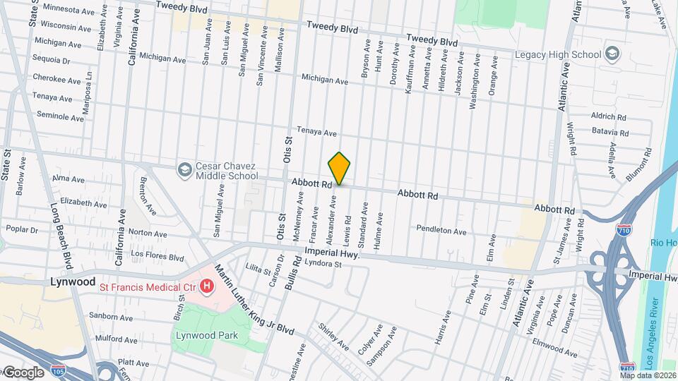 10700 Alexander Ave, Unit A Map and Location Details