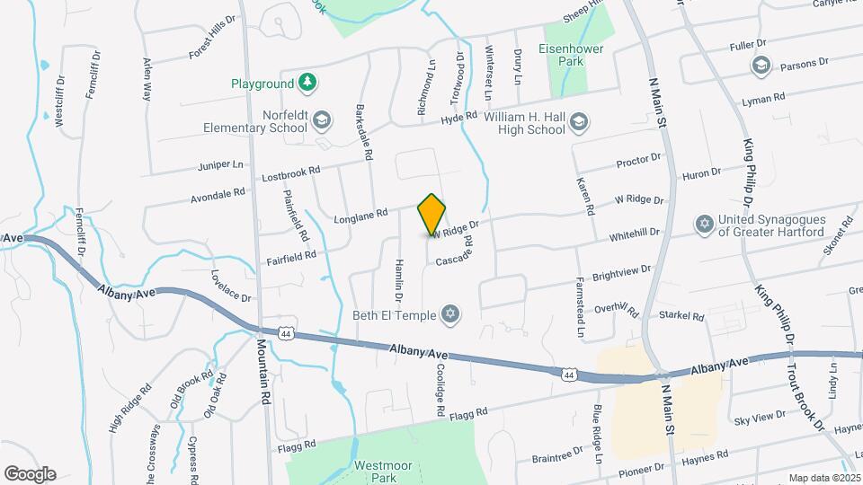 129 W Ridge Dr Map and Location Details