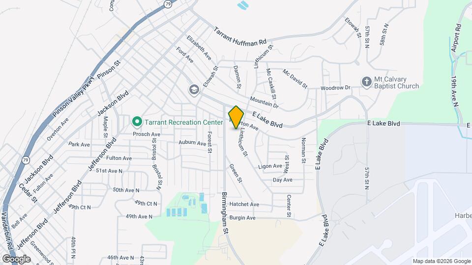 1152 Linthicum St Mapa y Detalles de la Ubicación
