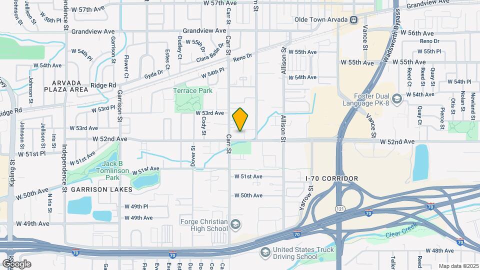 8335 W 52nd Ave Map and Location Details