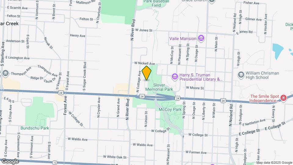 1106 N Union St Map and Location Details