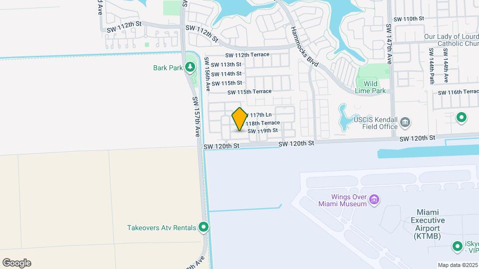 15454 SW 119th St Map and Location Details