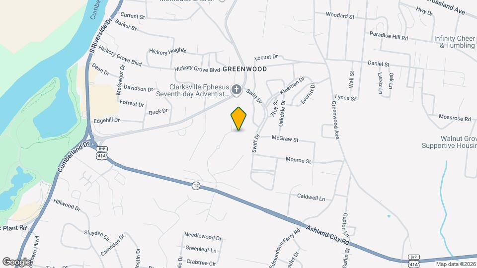 1197 Old Charlotte Trace Map and Location Details