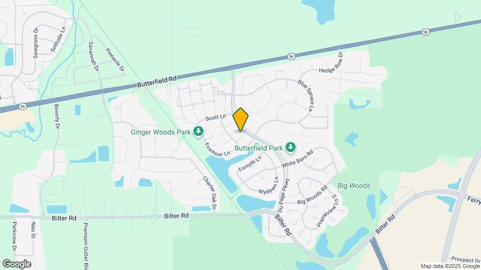 2745 Borkshire Ln Map and Location Details