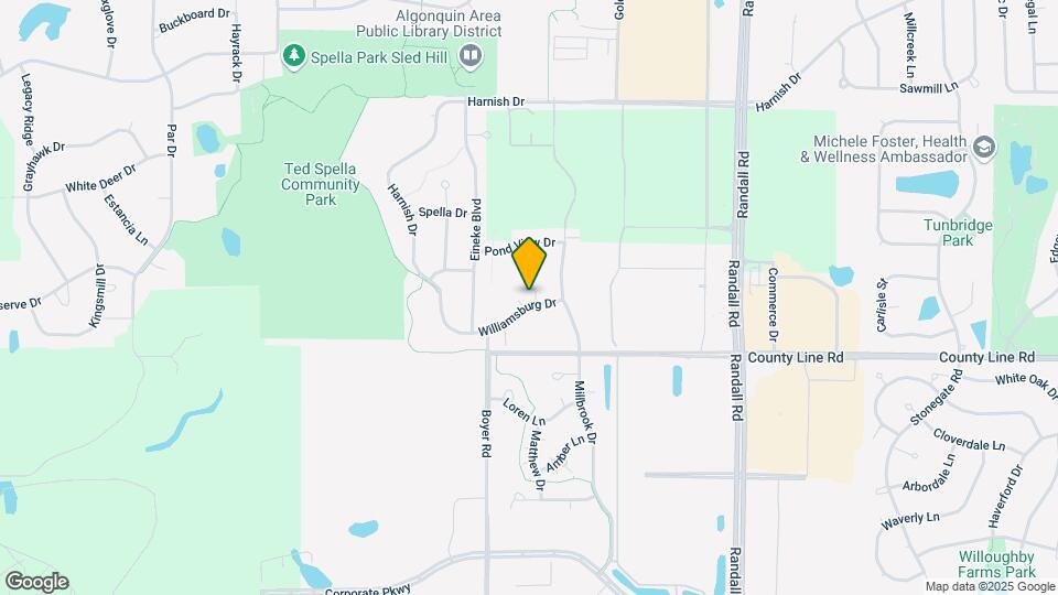 2610 Williamsburg Dr Map and Location Details