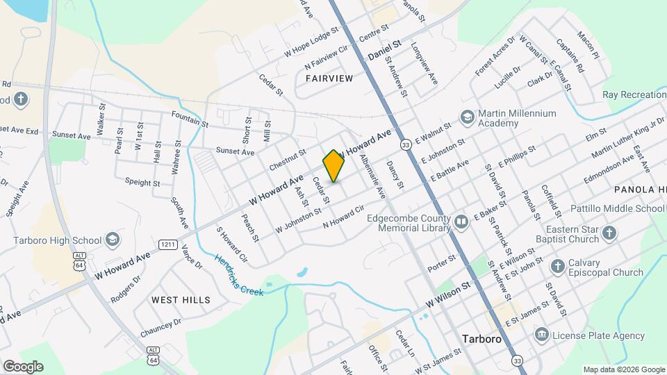 505 W Walnut St Map and Location Details