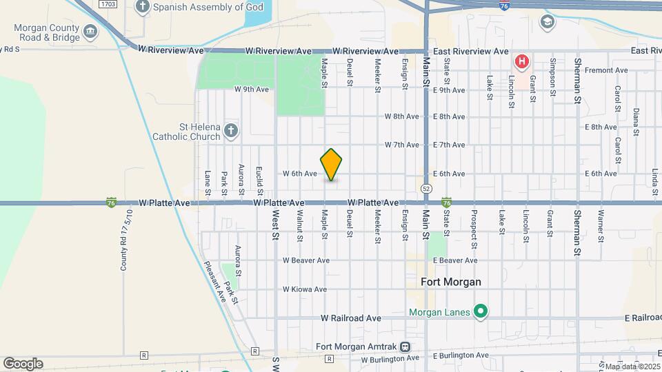 624 Maple St Map and Location Details