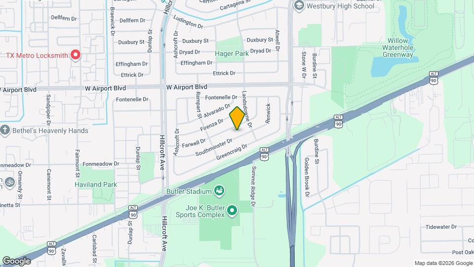 5730 Southminster Dr Map and Location Details