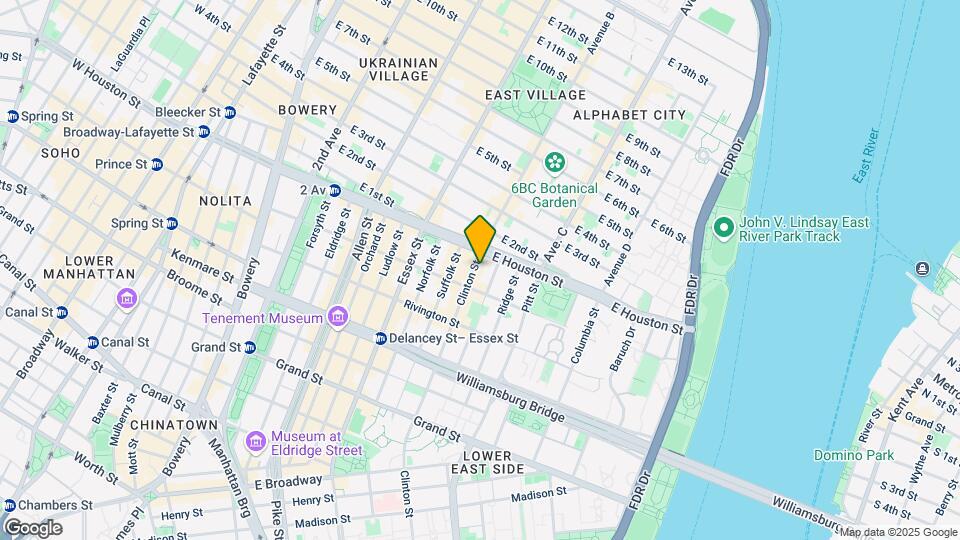 14 Clinton St Mapa y Detalles de la Ubicación