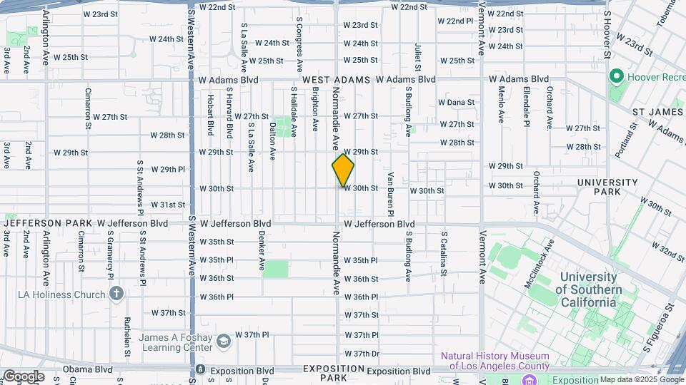 3000-3006 S Normandie Ave Map and Location Details