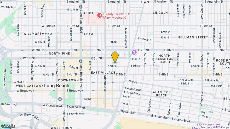 715 E 5th St Map and Location Details