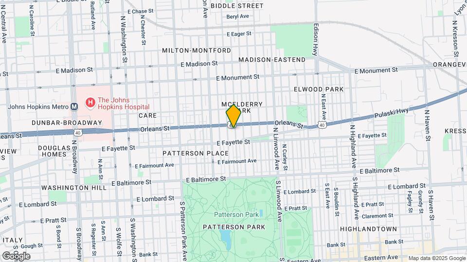226 N Glover St Map and Location Details
