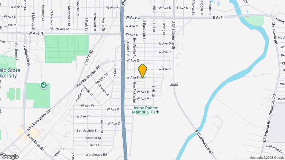 301 W Ave S Map and Location Details