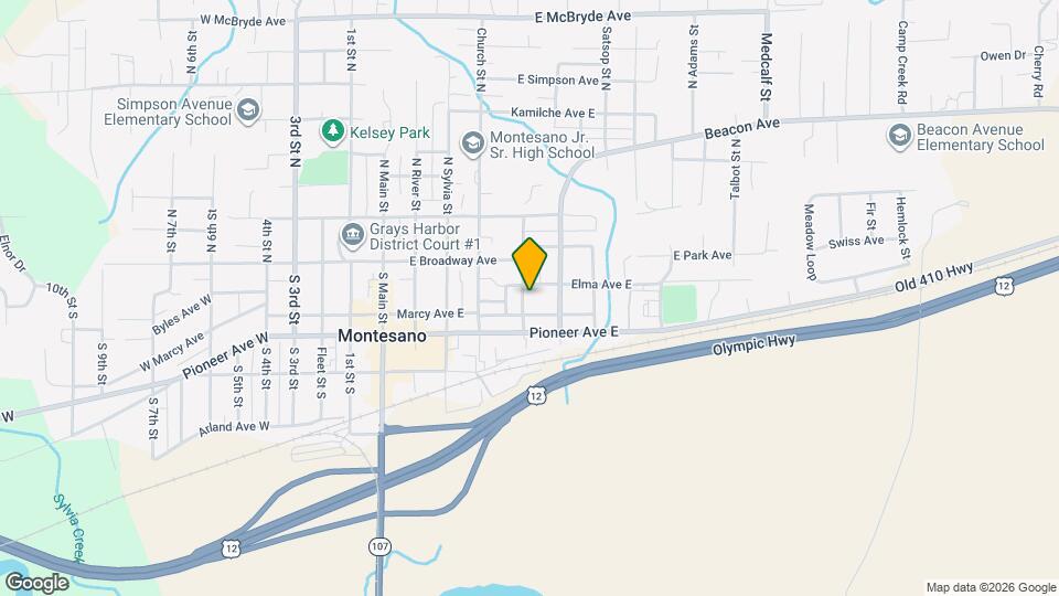 208 S Chehalis St Map and Location Details