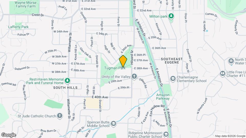 South Hilyard Terrace Map and Location Details