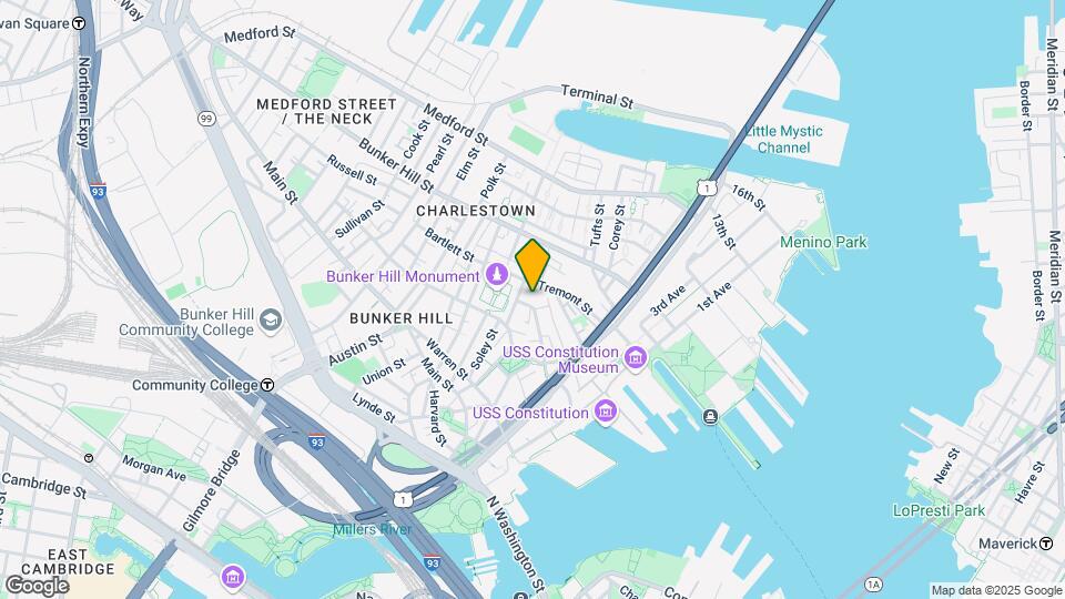 67 Chestnut St, Unit 1 Map and Location Details