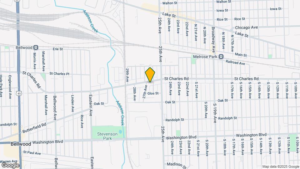 2608 St Charles Rd Map and Location Details