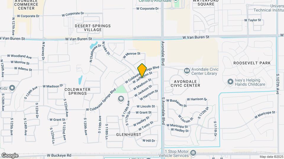 11613 W Jefferson St Map and Location Details