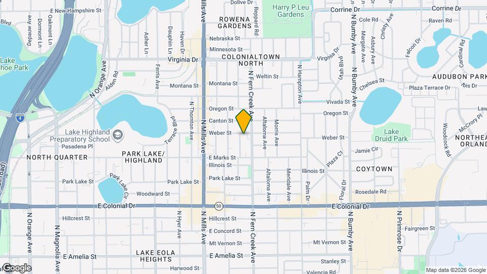 945 La Salle Ave Map and Location Details