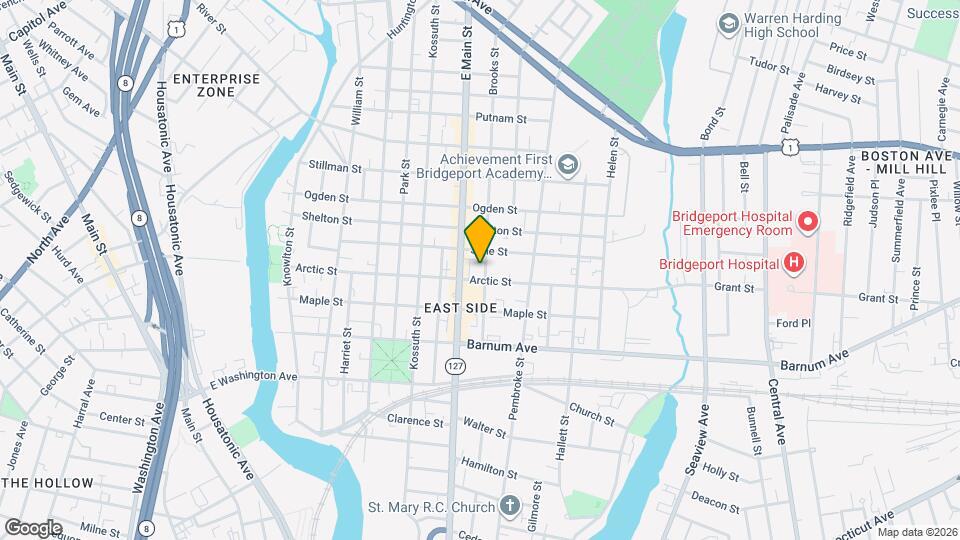 245 Brooks St, Unit #2L Map and Location Details