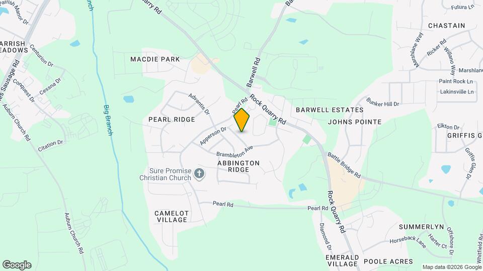 5825 Bryanstone Pl Map and Location Details