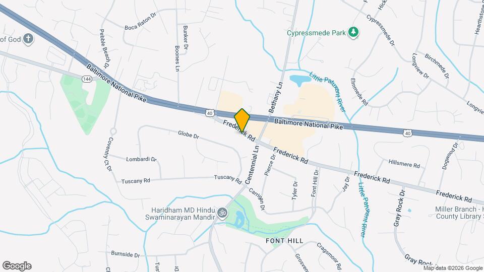 3303 Demirel Way Map and Location Details