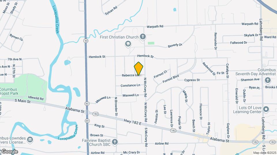 220 Rebecca Ln Map and Location Details