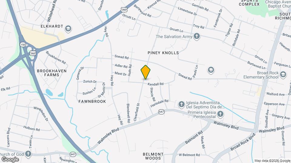 5616 Kendall Rd Map and Location Details