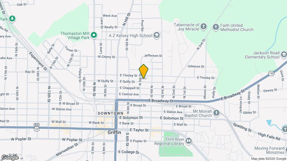 305 E Quilly St Map and Location Details