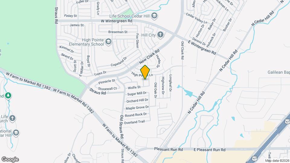 210 Ridgecrest Dr Map and Location Details