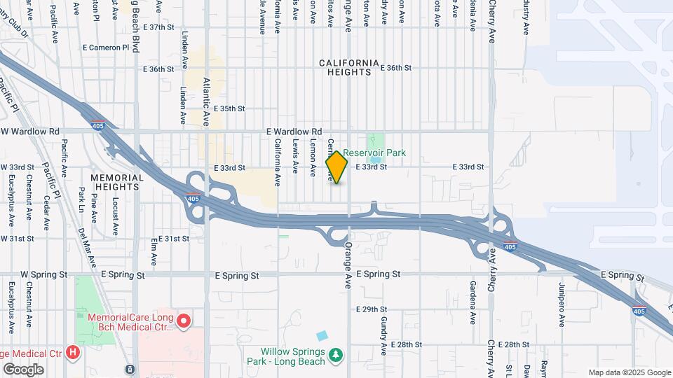 3240-3242 Cerritos Ave Map and Location Details