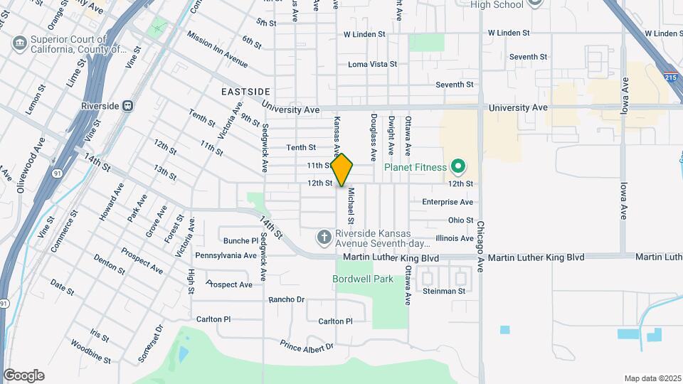 4250 Kansas Ave Map and Location Details