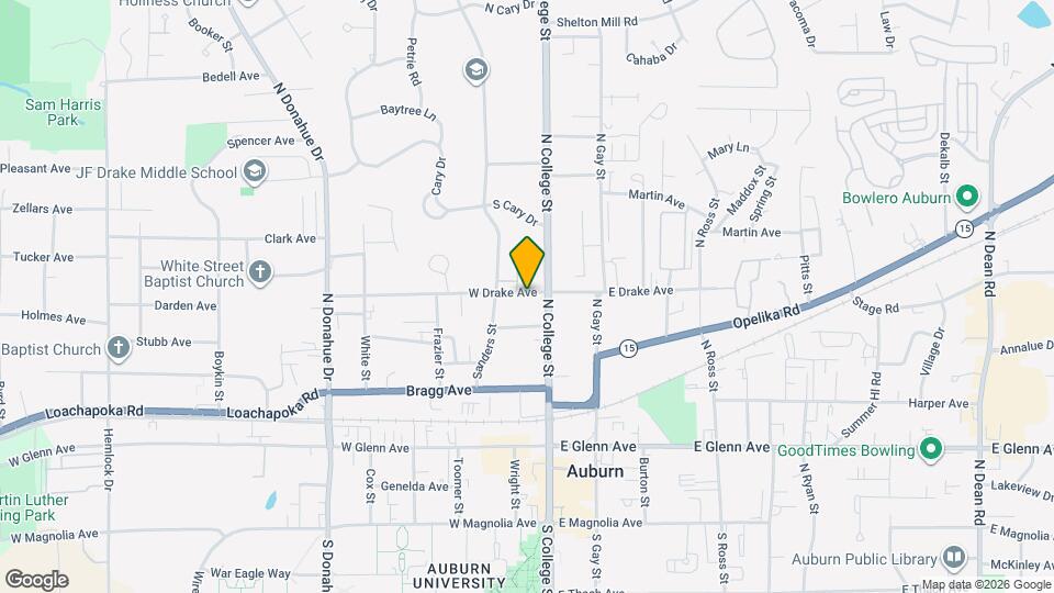 115 W Drake Ave Map and Location Details