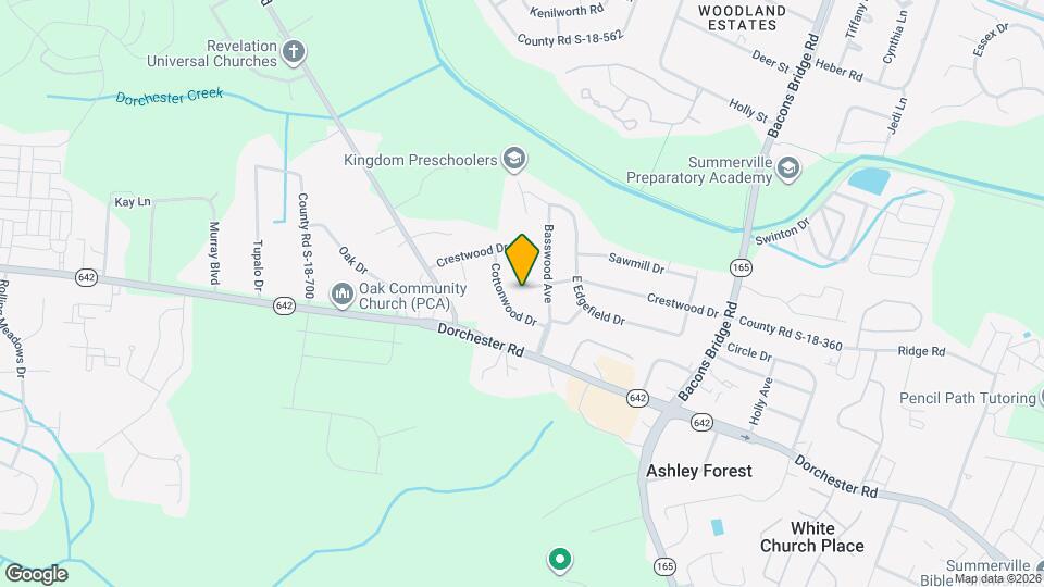 405 Crestwood Dr Mapa y Detalles de la Ubicación