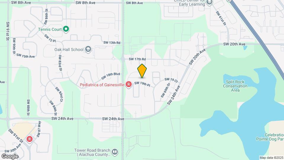 7211 SW 18th Pl Map and Location Details