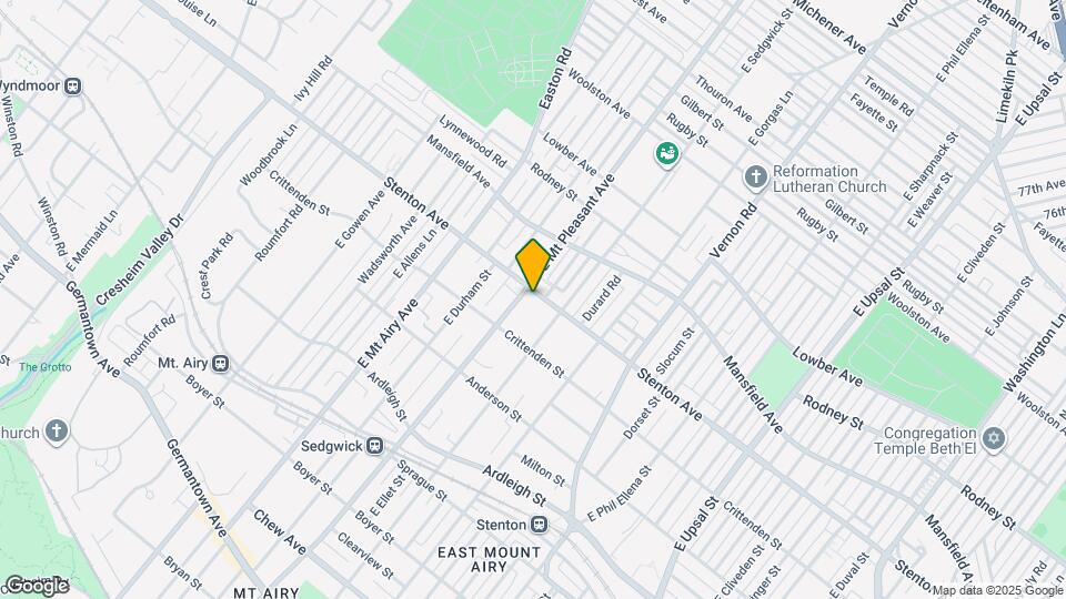 7018 Stenton Ave Map and Location Details