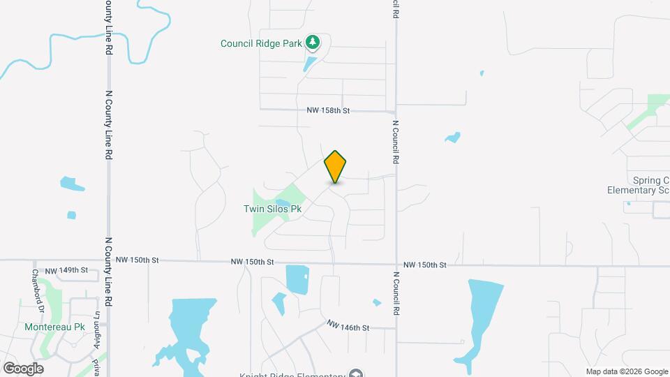 15400 Caspian Ln Map and Location Details